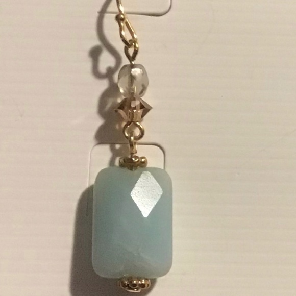 Lia Sophia Mokita Genuine Amazonite & Cut Crystals - Picture 2 of 2